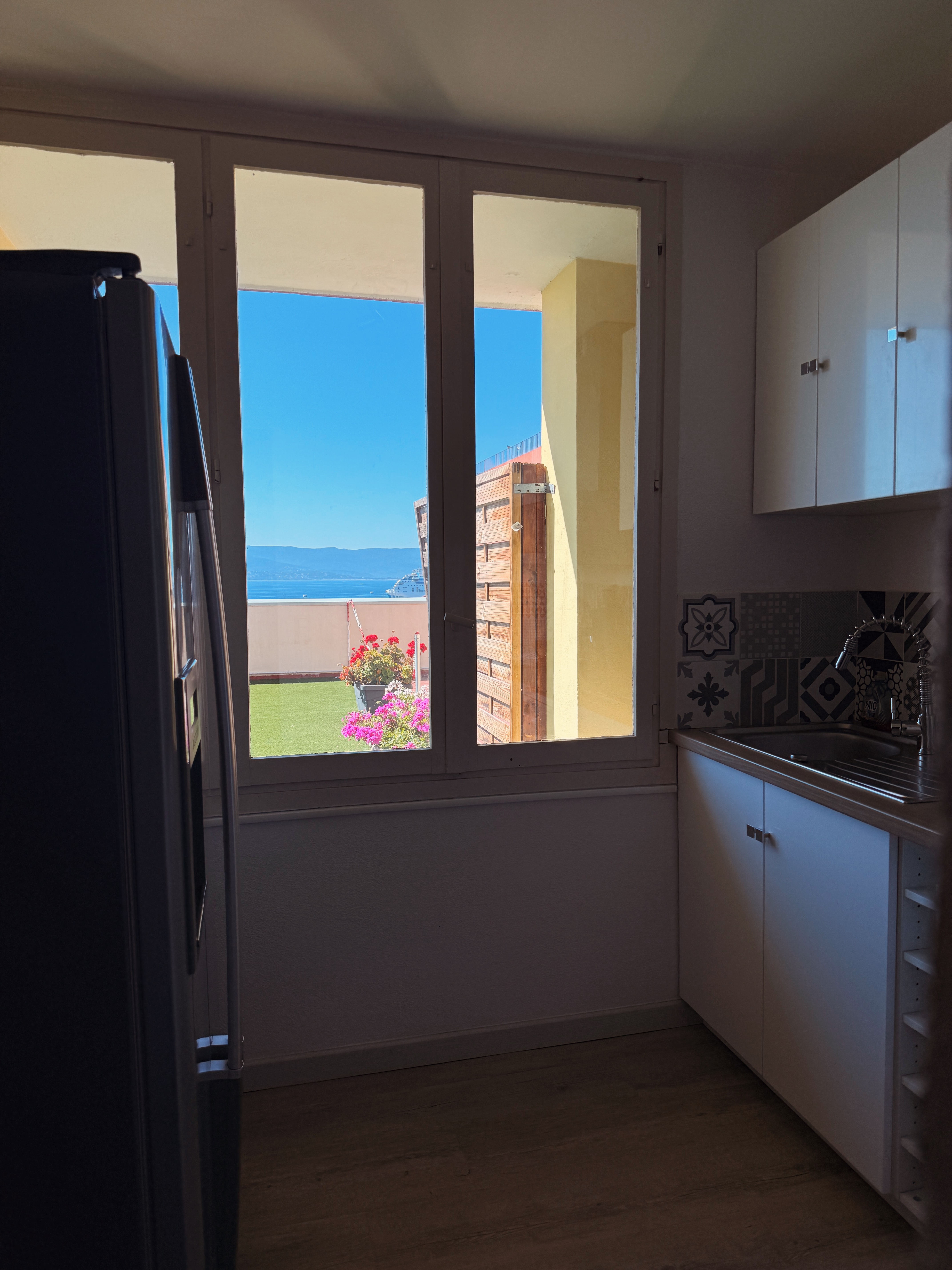 Cuisine avec vue